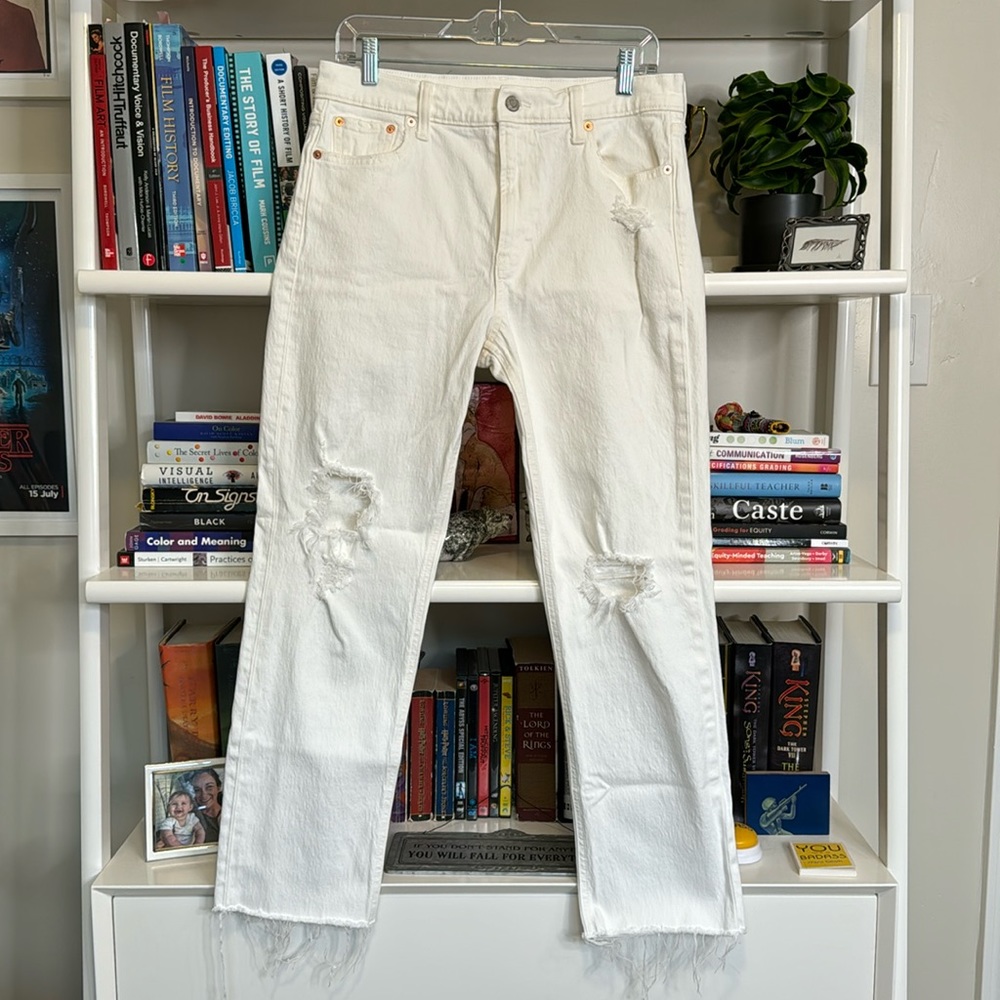 Gap High Rise Cheeky Straight Jeans, Size 10